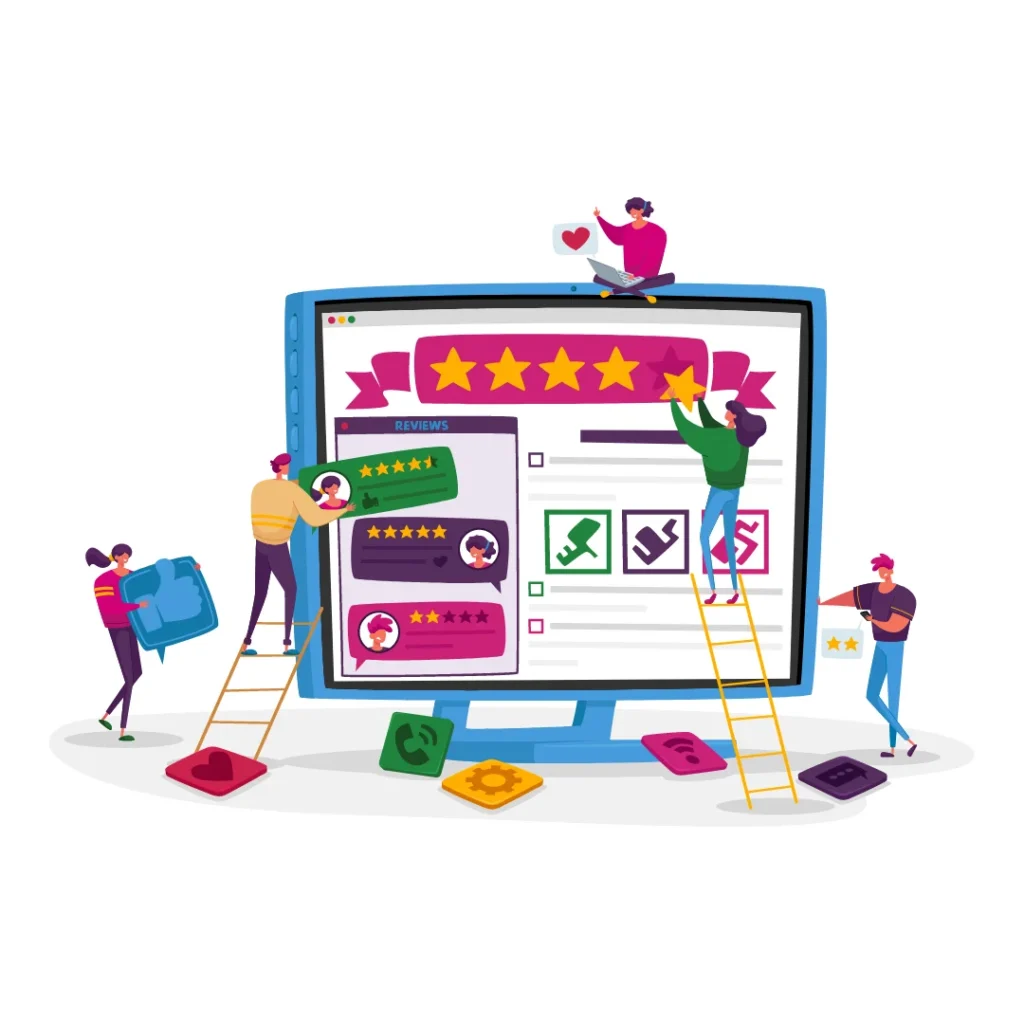 online reviews
