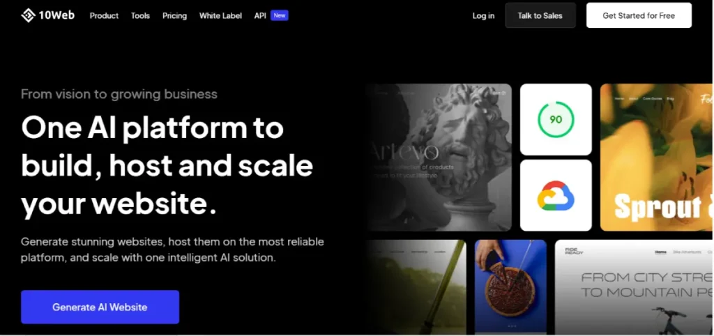 10web ai website builder