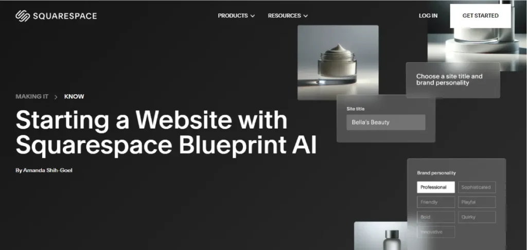Squarespace Blueprint AI