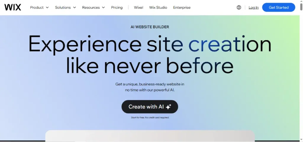 WIX AI
